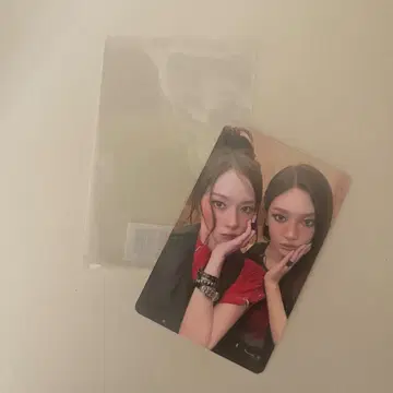 aespa dirty work 워너 혜택 유닛 트레이딩 카드 윈닝