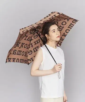 마리메꼬 마리메꼬 Mini Manual Logo 접이식 우산