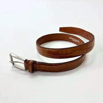 UNITED ARROWS 엠보 가죽 벨트 사이즈 32 / 80