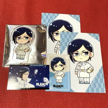 BLEACH 107 이시다 우류 아크릴 스탠드 엽서 카드 프린세스 카페