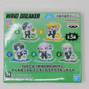 WIND BREAKER 소방슌히 큐루팝 미니 오로라 아크릴 디오라마