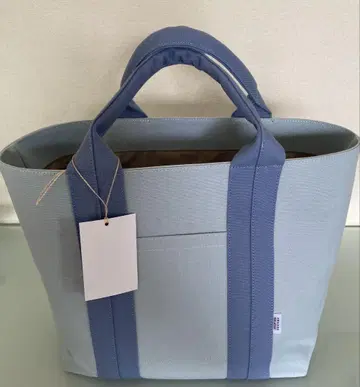 블루 계열 토트백 초경량 A4