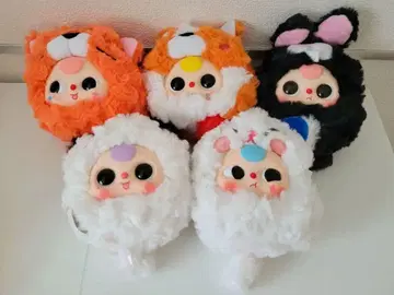babythree 동물 파우치 5 세트 베이비 쓰리
