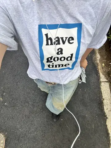 have a good time 티셔츠 L 그레이