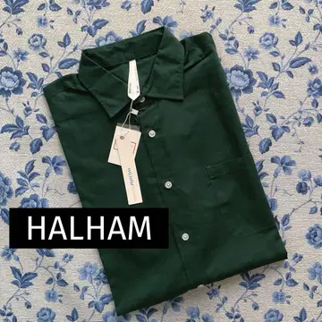 HALHAM 코튼 오버 사이즈 셔츠 M 사이즈