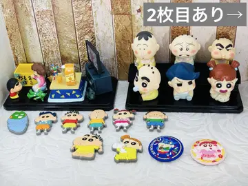 새상품급 크레용 신짱 굿즈 씰 피규어