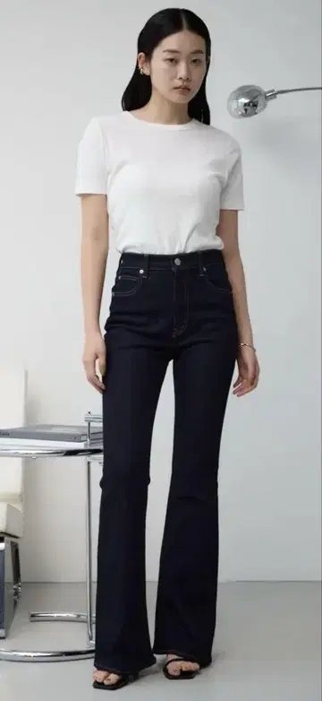 AZUL BY MOUSSY 플레어 데님