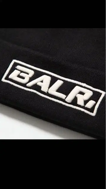 BALR. 블랙 니트 모자