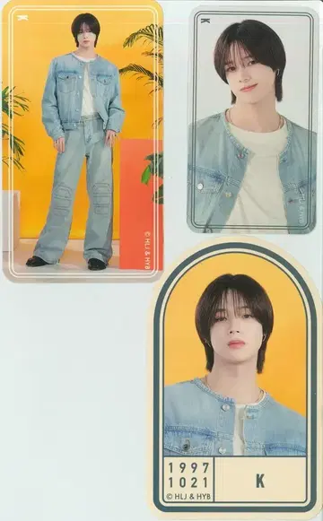 &TEAM 에니마이 로토 DENIM K 컷 스티커 세트 E상