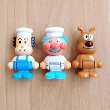 호빵맨 하우스 타운 인형 잼 아저씨 치즈 바타코 씨