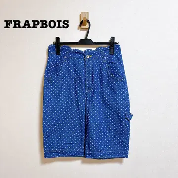 FRAPBOIS HALF 스캘럽 하프 팬츠 도트 도트 무늬