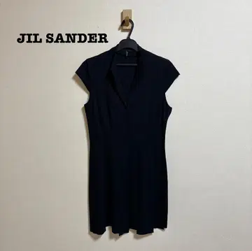 레어 JILSANDER 변형 프렌치 슬리브 원피스 컷오프