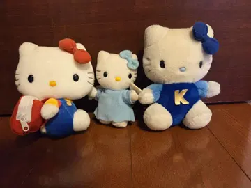 헬로키티 봉제 인형 3종 세트