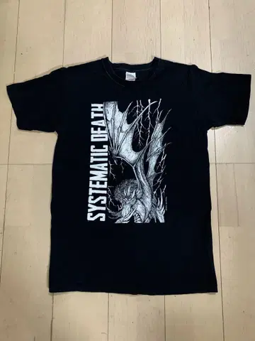 SYSTEMATIC DEATH 티셔츠 S 사이즈