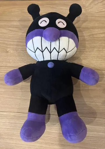 유니크한 블랙 보라색 봉제 인형 약 30cm