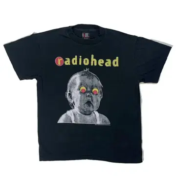 11924 Radiohead 라디오 헤드 락 T 양면 프린트 L