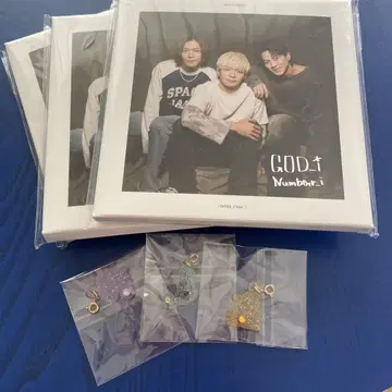 GOD_i Number_i CD 3장 세트 참 장식 포함 FC 한정판