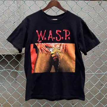 WASP W.A.S.P. 티셔츠 밴딩 티 LA 메탈 HR/HM