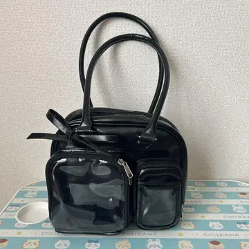 WEGO 키라후와 누이 보스턴 백 블랙