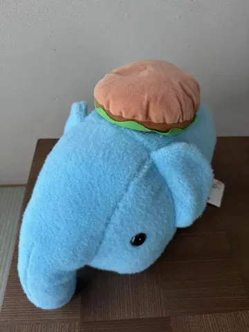돔돔 햄버거 햄버거와 도모조 군 푹신푹신 봉제 인형 XL