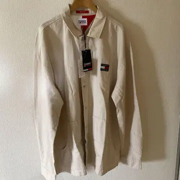 TOMMY JEANS TWISTED FLAG OVERSHIRT 사이즈 L