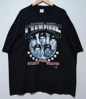 VINTAGE 애틀랜타 브레이브스 MLB 티셔츠 2XL