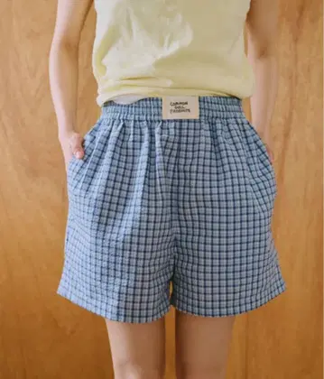 common gull products 체크 숏 팬츠
