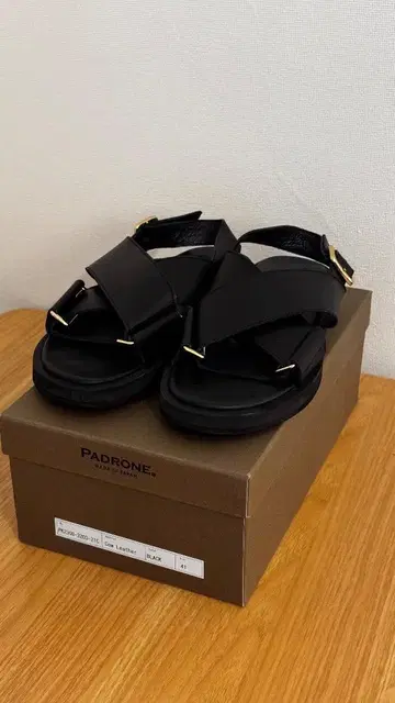 PADRONE STUDIOUS 별주 BELT SANDAL 새상품급
