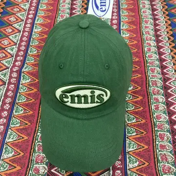 emis 그린 컬러 캡 프리 사이즈