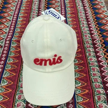 emis 야구 모자 화이트