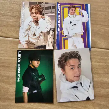 FANTASTICS 세구치 레이야 트레이딩 카드 4장