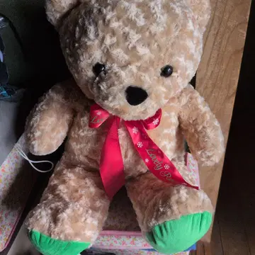 AMUSE 러블리 로즈 베어 봉제 인형