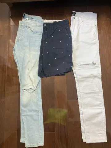 H&M 바지 3개 세트
