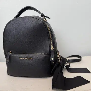 Maison de FLEUR 메종 드 플뢰르 백팩 M 블랙