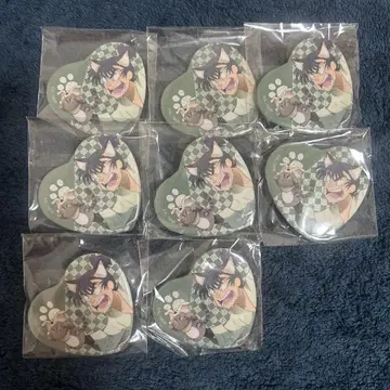 닌자 타마 란타로 하트 캔뱃지 시쿠마 루사부로