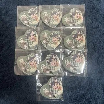 닌자 타마 란타로 하트 캔뱃지 시쿠마 루사부로
