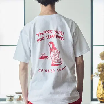 GBL 센과 치히로의 행방불명 티셔츠 텐동 오마치 린 [미사용 새상품]