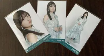 노기자카46 이오키 마오 네이블 오렌지 브로마이드 3종 컴프