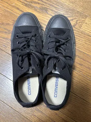 컨버스 스니커즈 블랙