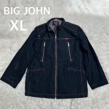 BIG JOHN 빅 존 풀 집업 데님 자켓 블루