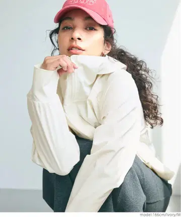 coca UV 차단 래글런 후드티 M