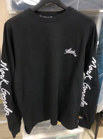 마크곤잘레스 MARK GONZALES 롱T 블랙 사이즈 XL 새상품급