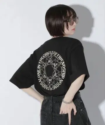 Anui 서클 GRM 베어 티셔츠