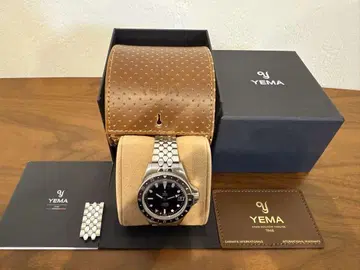 YEMA Superman 500 GMT 자동 시계 500m 방수