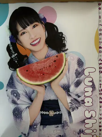 22/7 시조 유카타 솔로 포스터 나나 무지개회 나나니지 나나분노니주니