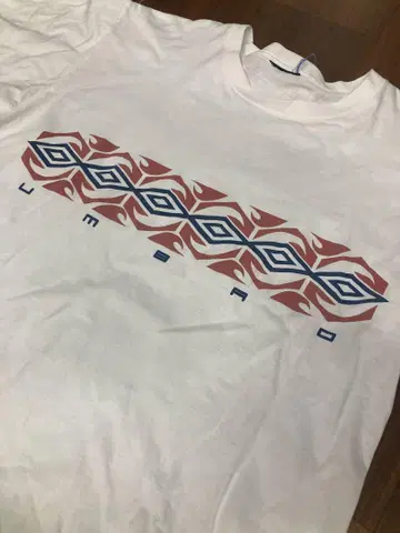 엄브로 화이트 티셔츠 흰색 T 빈티지 L 상당 USA