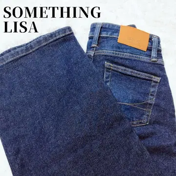 썸씽 와이드 데님 LISA SEA58 스트레치 하이웨스트