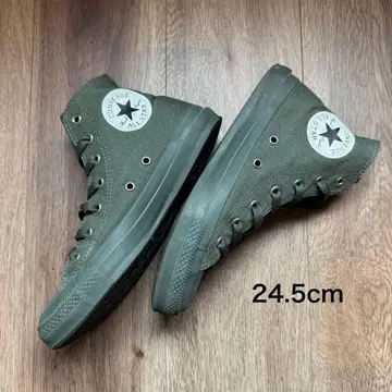 CONVERSE 컨버스 올스타 모노컬러 24.5cm 카키
