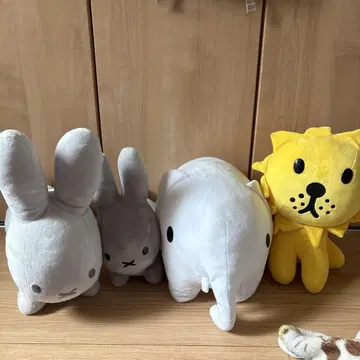 미피 봉제 인형 4종 세트
