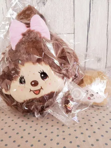 몬치치 봉제 인형 복조리 메지루시 액세서리 몬치치 3개 세트